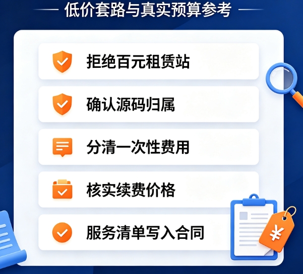 2026寻宝黄金城网站建设砍价技巧大全，避开收费套路花最少钱做官网